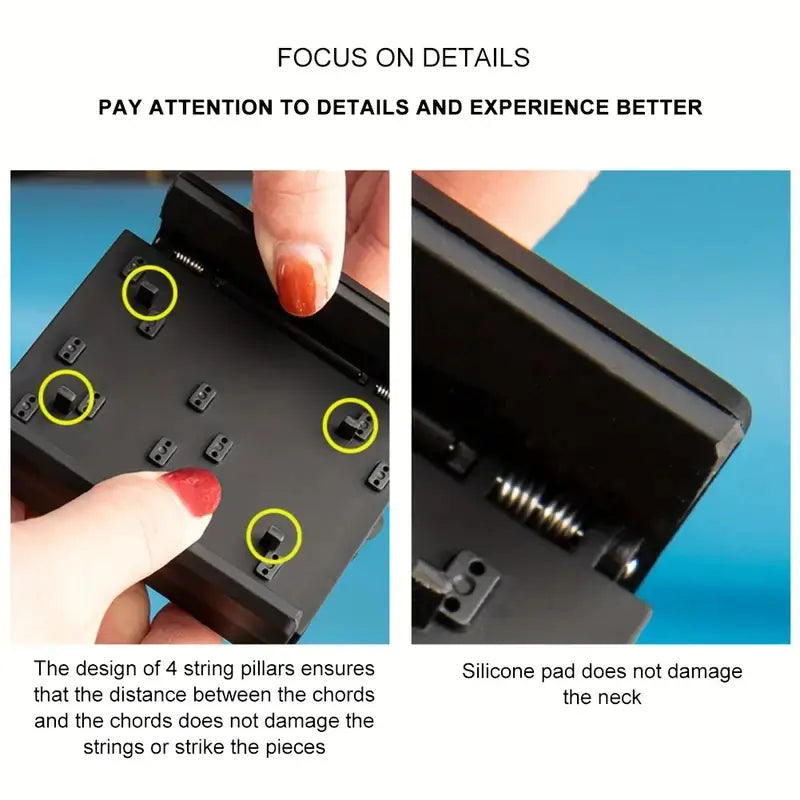 Acoustic Guitar Finger Training Tool for Beginners