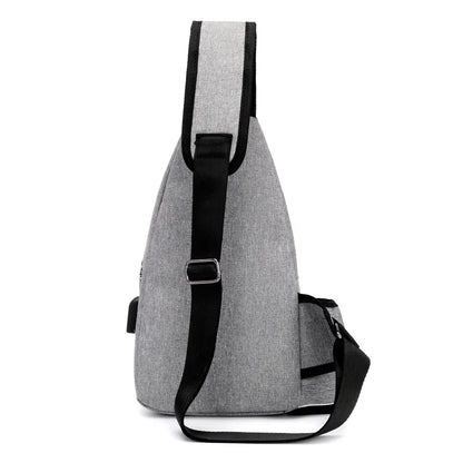 Sling Bag With USB Charging Port Accessory  (Note: Power Bank Not Included)