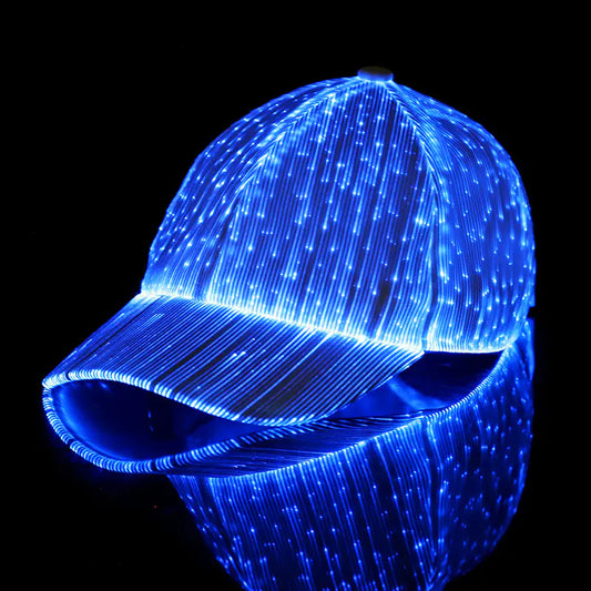 LED Glow Baseball Cap - Breathable Outdoor Hat