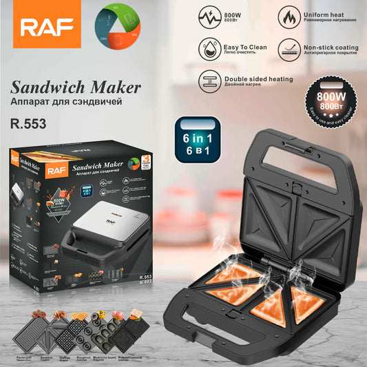 RAF European Standard Multi-Function Sandwich Maker