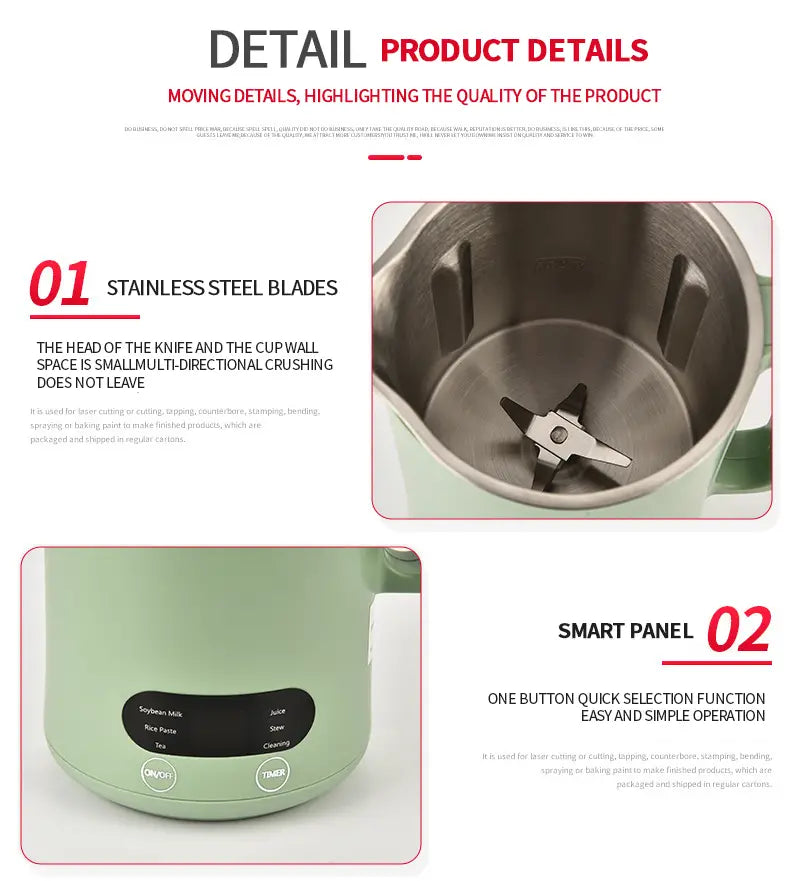 Portable Fully Automatic Juicer and Blender Machine