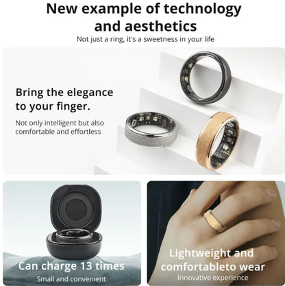 Magnetic Smart Ring Charging Case