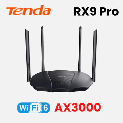 Tenda WiFi 6 Dual Band Gigabit Mesh Router & Extender