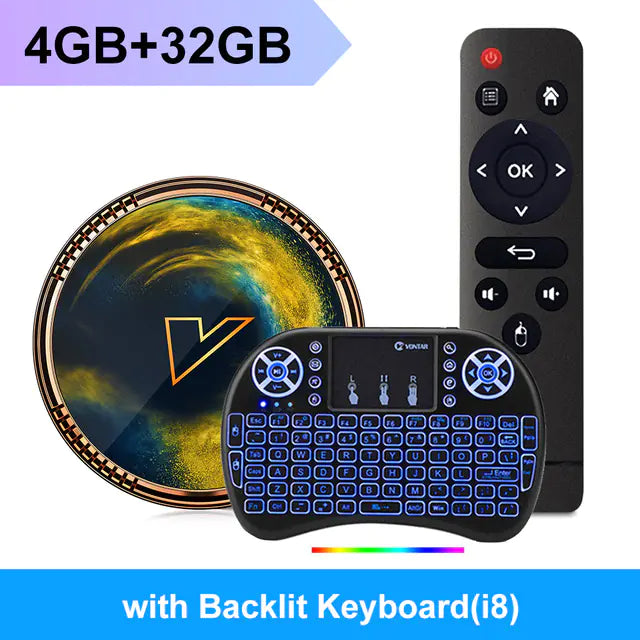 VONTAR X2 Smart TV Box - Android 11, Amlogic S905W2