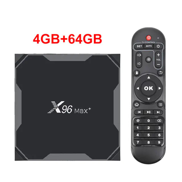 X96 MAX Plus Smart TV Box 4GB 64GB Android 9.0