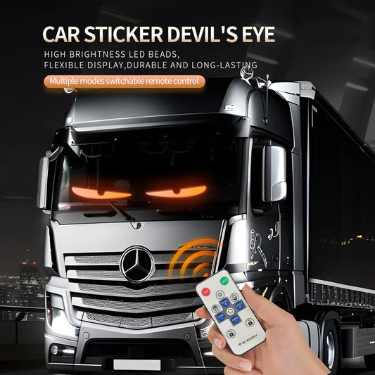 LED Pixel Devil Eye Car Display Panel
