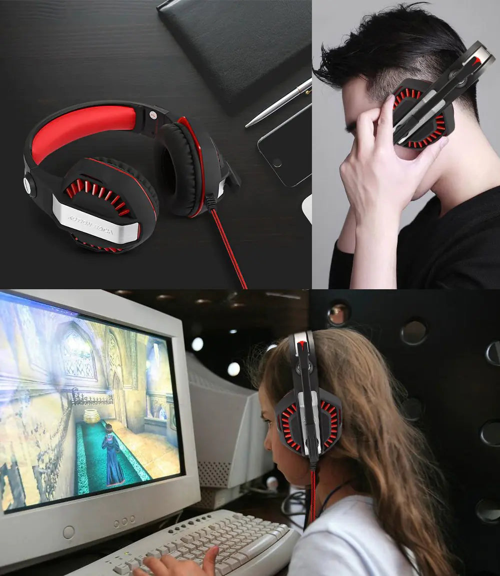 G2000 V2 Gaming Headset with Microphone for PC