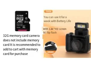 Compact Retro-Style Travel Camera