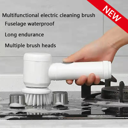 Cordless Multifunctional Electric Cleaning Brush for Kitchen