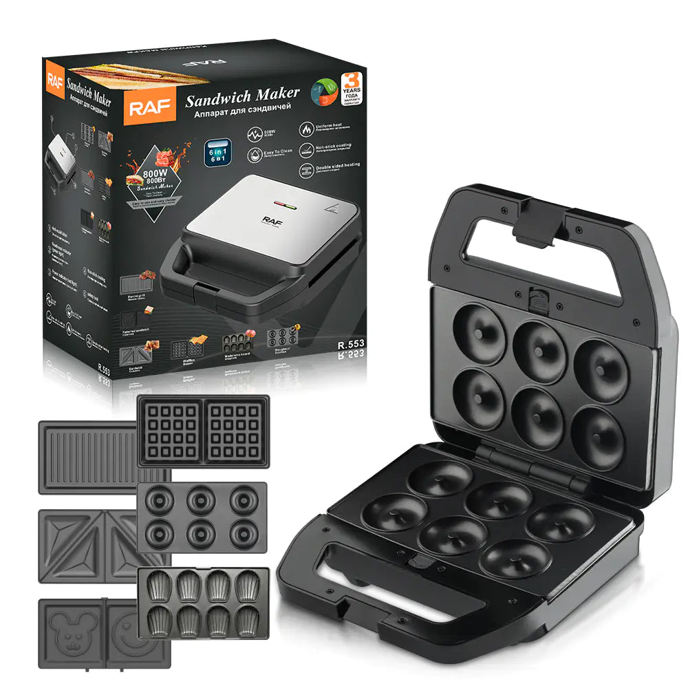 RAF European Standard Multi-Function Sandwich Maker