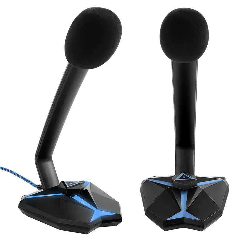 Gaming Microphone with RGB Light and Volume Control