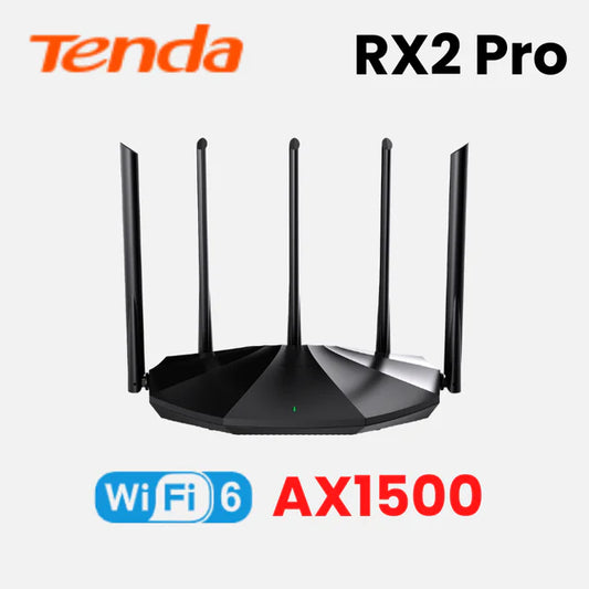Tenda WiFi 6 Dual Band Gigabit Mesh Router & Extender